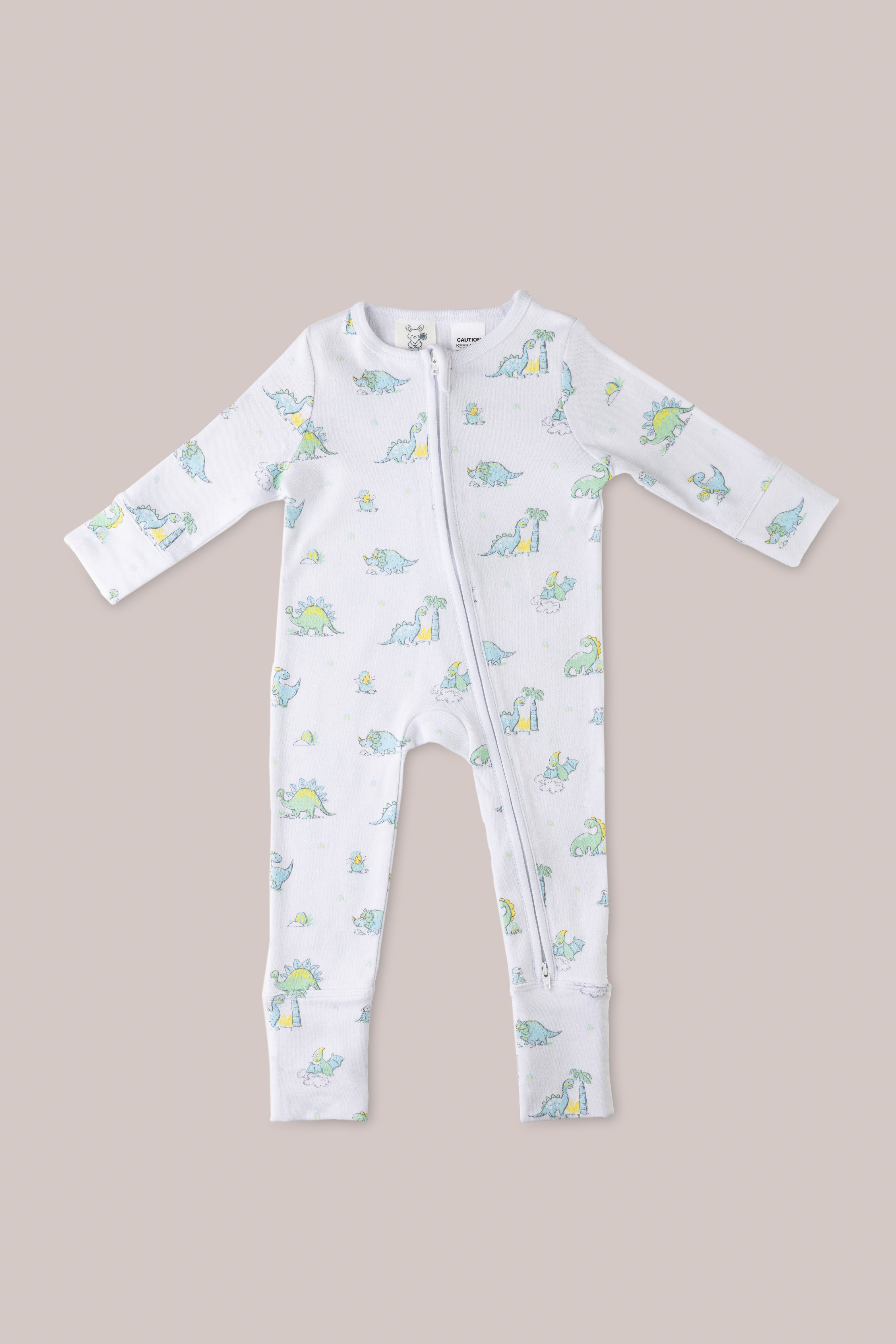 Baby Growsuit - Darcy Dinosaur