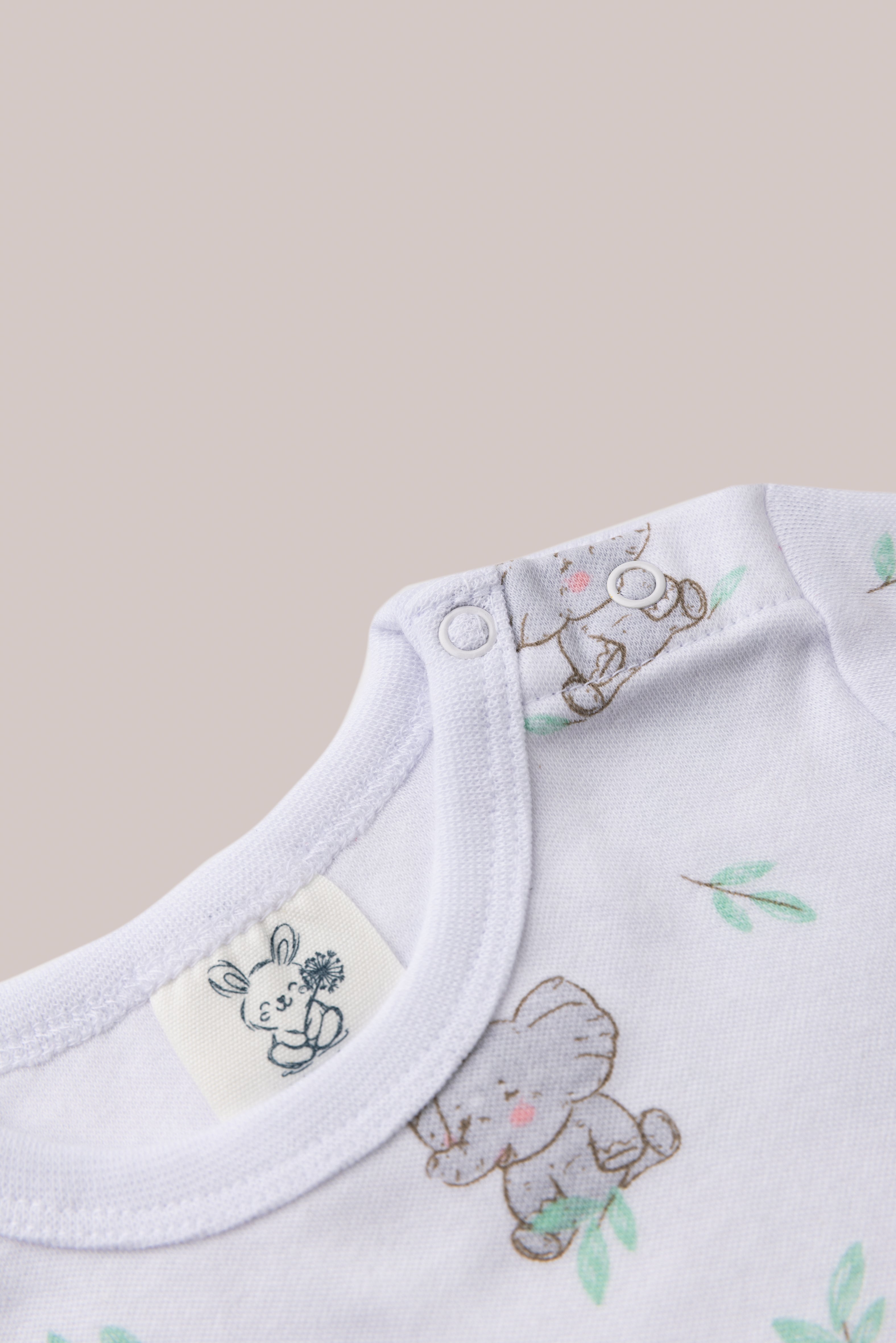 Baby Bodysuit - Ellie Elephant