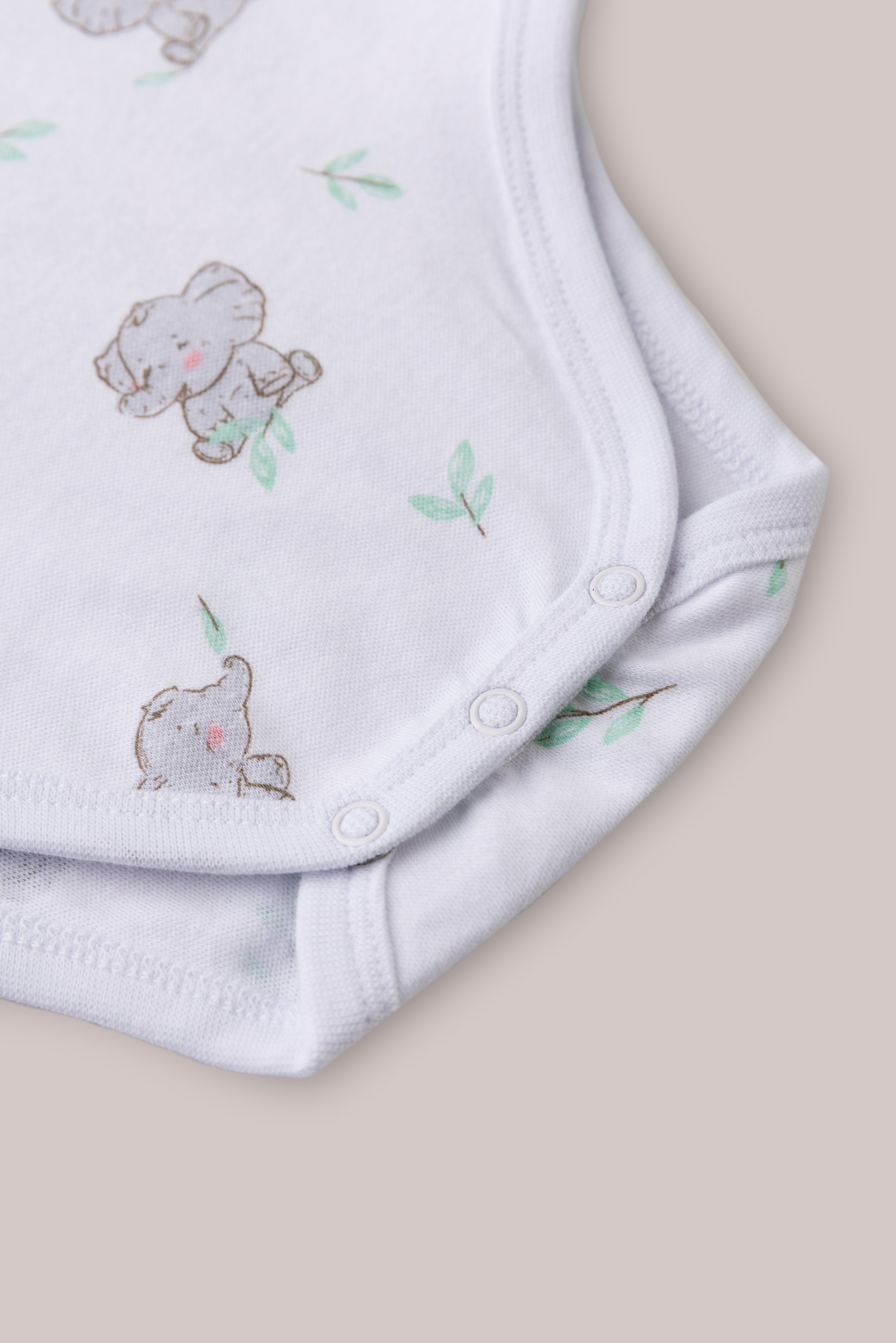 Baby Bodysuit - Ellie Elephant (Long Sleeves)