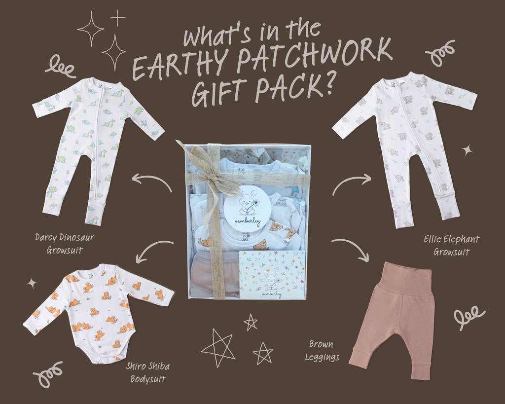 Gift Pack - Earthy Patchwork