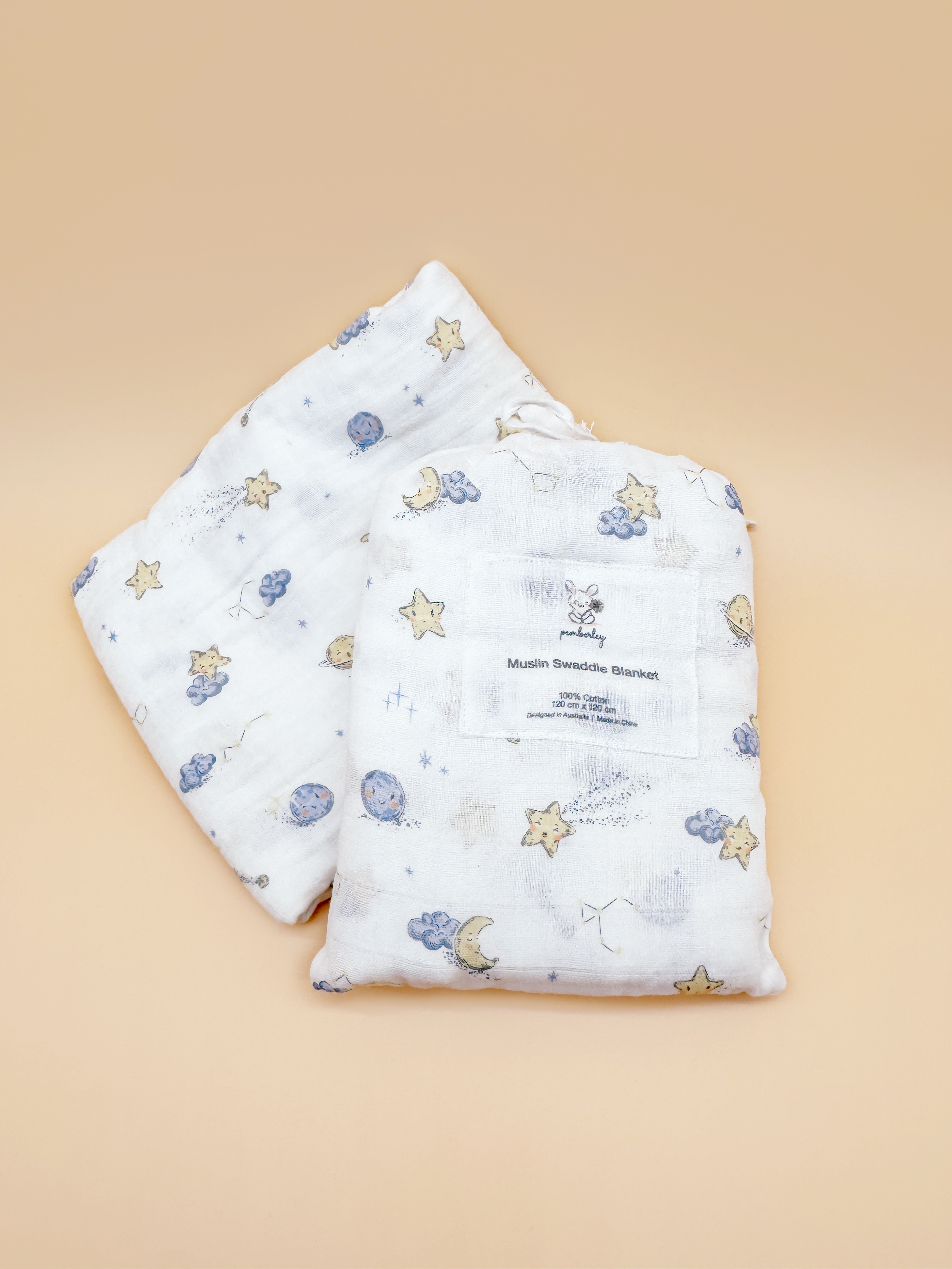 Muslin Swaddle - Celestial Dreams